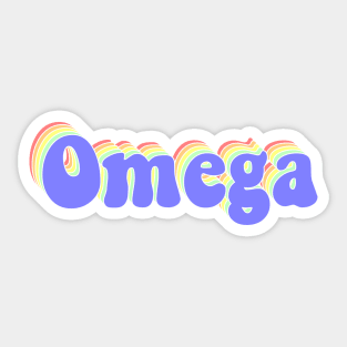 Omega Sticker